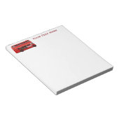 The London Red Bus Notitieblok (Schuin)