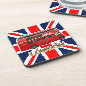 The London Red Bus Onderzetter (Linkerzijde)