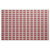 The London Red Bus Stof (Yard (91,4 cm))