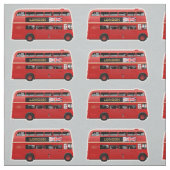 The London Red Bus Stof (Swatch)