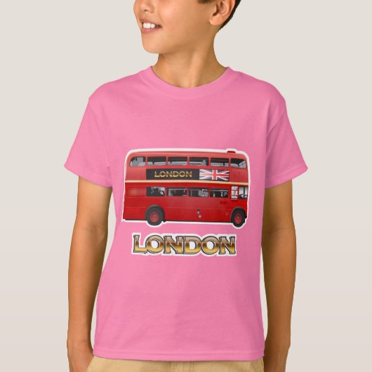 The London Red Bus T-shirt (Voorkant)
