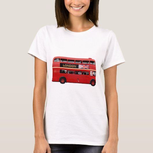 The London Red Bus T-shirt (Voorkant)