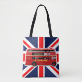 The London Red Bus Tote Bag (Voorkant)