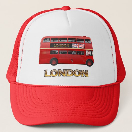 The London Red Bus Trucker Pet (Voorkant)
