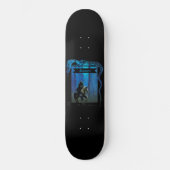 The Lone Knight: A Journey Through the Mist Persoonlijk Skateboard (Voorkant)