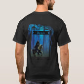 The Lone Knight: A Journey Through the Mist T-shirt (Achterkant)