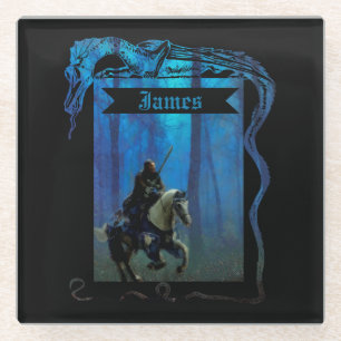 The Lone Knight: Een reis door de mist Glazen Onderzetter