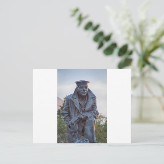 The Lone Sailor Briefkaart (Staand voorkant)