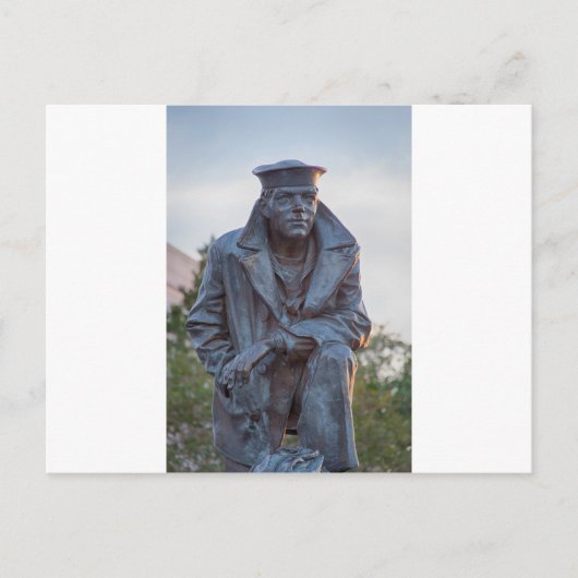 The Lone Sailor Briefkaart (Voorkant)