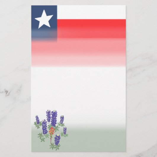 The Lone Star State Stationery Briefpapier (Voorkant)