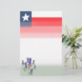 The Lone Star State Stationery Briefpapier (Staand voorkant)