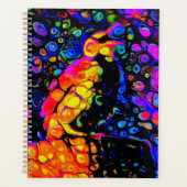 The Lonely Bird 4:  Liquid Art Style  Planner (Voorkant)