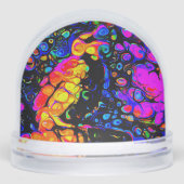 The Lonely Bird 4:  Liquid Art Style  Sneeuwbol (Voorkant)