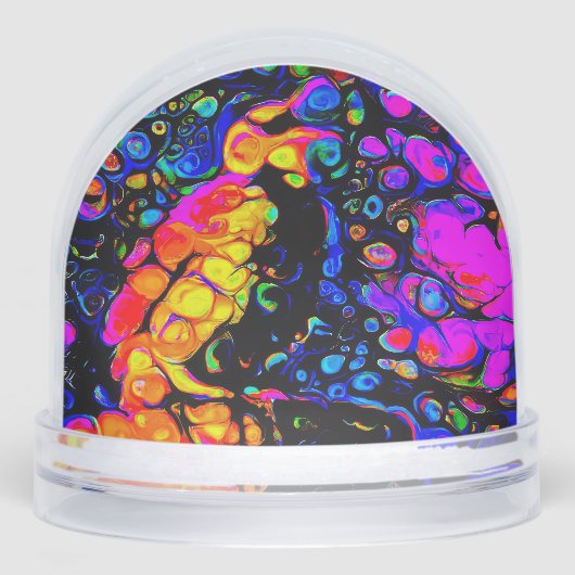 The Lonely Bird 4:  Liquid Art Style  Sneeuwbol (Voorkant)