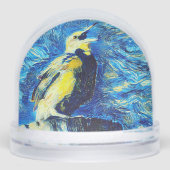 The Lonely Bird VanGogh Style  Sneeuwbol (Voorkant)