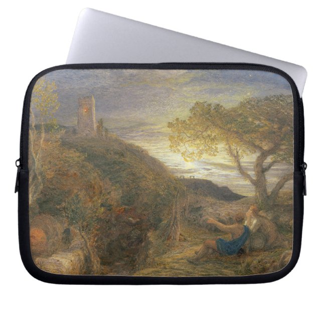 The Lonely Tower, 1868 (m/c & carrosseriekleur en  Laptop Sleeve (Voorkant)