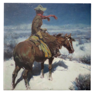 "The Lonely Vigil" by W Herbert Dunton Tegeltje