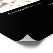 "The Loner" Grijze Wolf Foto Poster (Hoek)