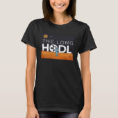 The Long Hodl, Qaunt To The Moon Crypto Item Bear T-shirt (Voorkant)