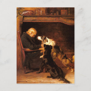 The Long Sleep by Briton Riviere Briefkaart
