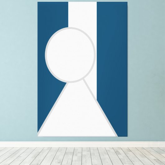 "The Long Wait" Deel 2 Canvas Afdruk (Insitu (Houten vloer))