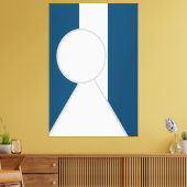 "The Long Wait" Deel 2 Canvas Afdruk (Insitu (Woonkamer))