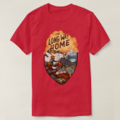 The Long Way Home 1 T-shirt (Design voorkant)