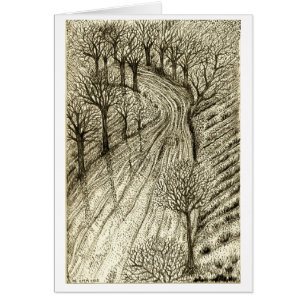 The Long Winding Road Card