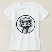  "The Look" Emu Tee T-shirt (Design voorkant)