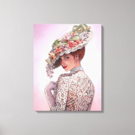 "The Look of Love" Ingewikkeld Canvas Print (Voorkant)