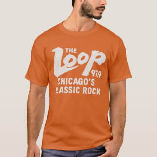 The Loop 97.9 - De klassieke rockradio van Chicago T-shirt