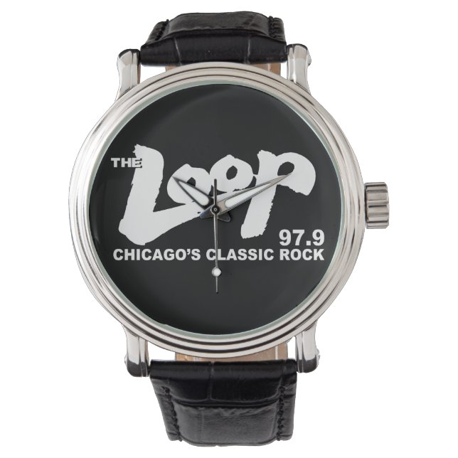 The Loop 97.9 FM Chicago's Classic Rock Horloge (Voorkant)