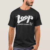 The Loop 97.9 FM Chicago's Classic Rock T-shirt (Voorkant)