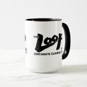 The Loop 97.9 FM Chicago's Classic Rock v2 Mok (Voorkant rechts)