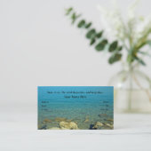 The Lord Bless Thee, Bijbelse Verse Visitekaartje (Staand voorkant)