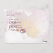 The Lord Bless Theee Briefkaart (Achterkant)