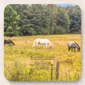 The Lord bless you and keep you;  Bier Onderzetter