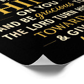 The Lord Bless You And Keep You  Poster (Hoek)