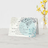 The Lord Bless You, Bijbelnummers 6:24,  Kaart (Gele Bloem)