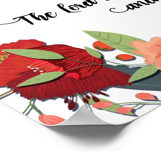 The Lord Bless you en Keep You Art Print (Hoek)