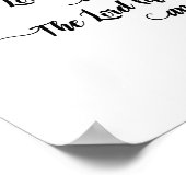 The Lord Bless you en Keep You Art Print (Hoek)