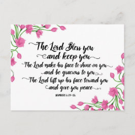 The Lord Bless You en Keep You Briefkaart