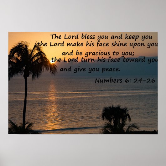 The Lord Bless You en Keep you Poster (Voorkant)