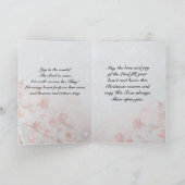 The Lord Bless You Inspirerend Kerstmis Feestdagen Kaart (Binnen)