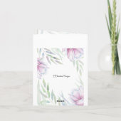 The Lord Bless You Numbers 6:24-26 Bijbelverse Bedankkaart (Achterkant)