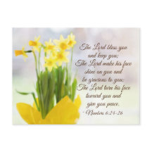 The Lord Bless You Numbers 6:24-26 Bijbelverse