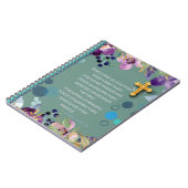 "The Lord Bless You" Numbers 6:24-26 Christelijk Notitieboek (Linkerzijde)