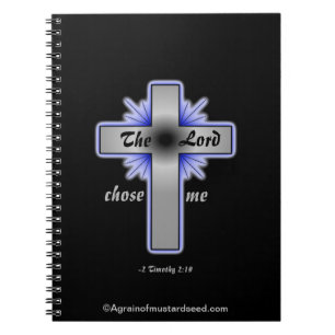 The Lord Chose Me Christelijk Notitieboek