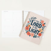 The Lord is My Light Planner  (Display)