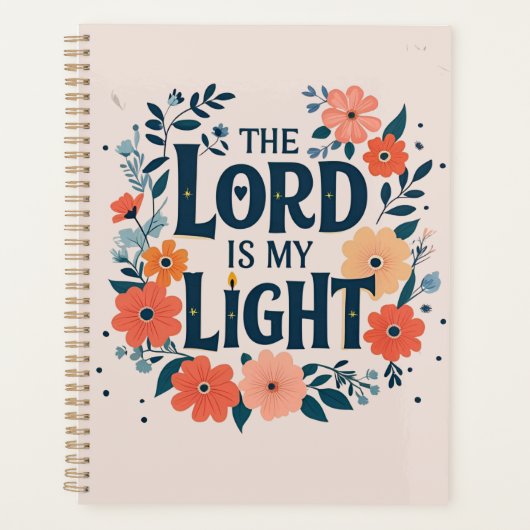 The Lord is My Light Planner  (Voorkant)